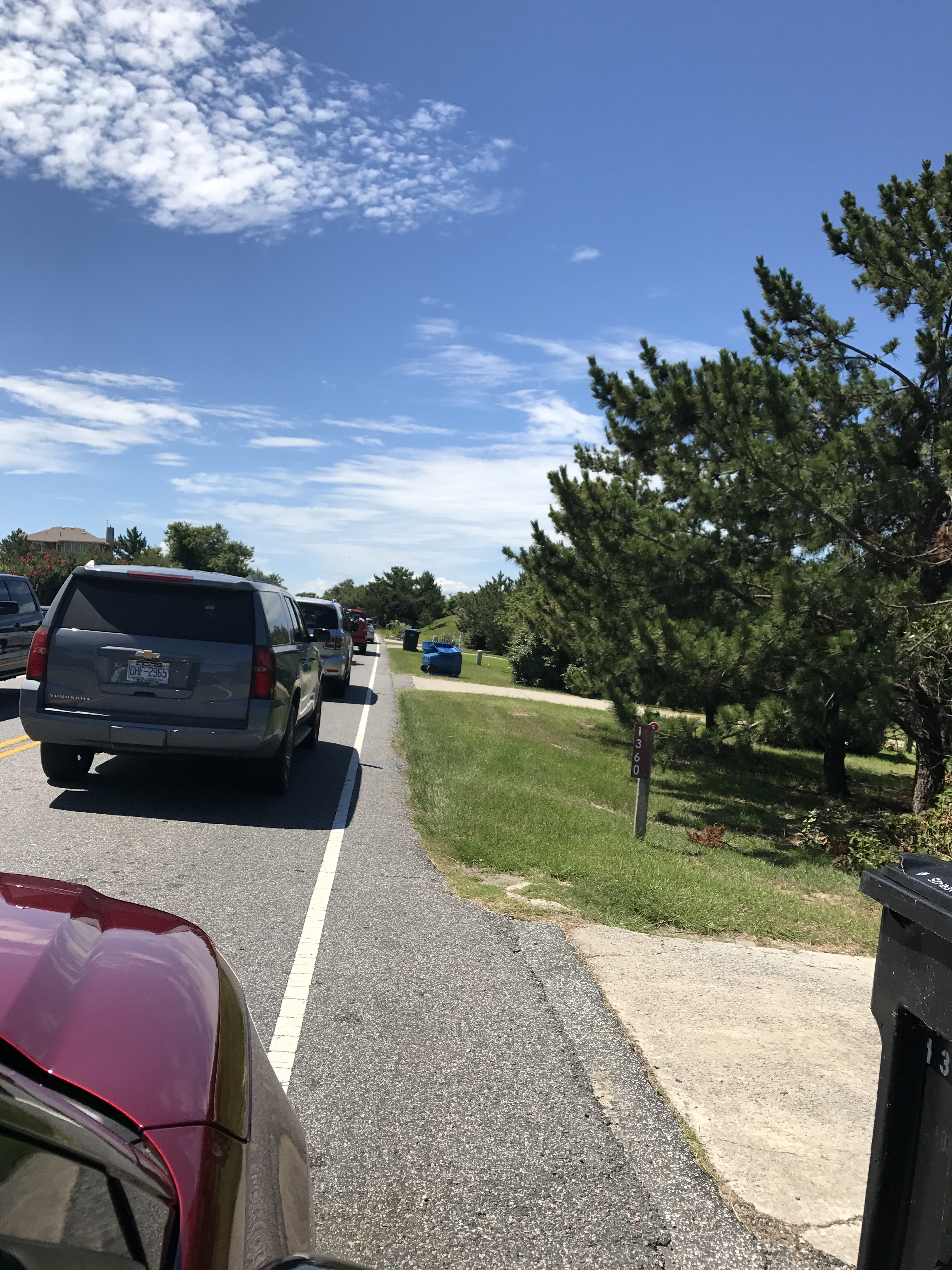 OBX Vacay Exit Traffic