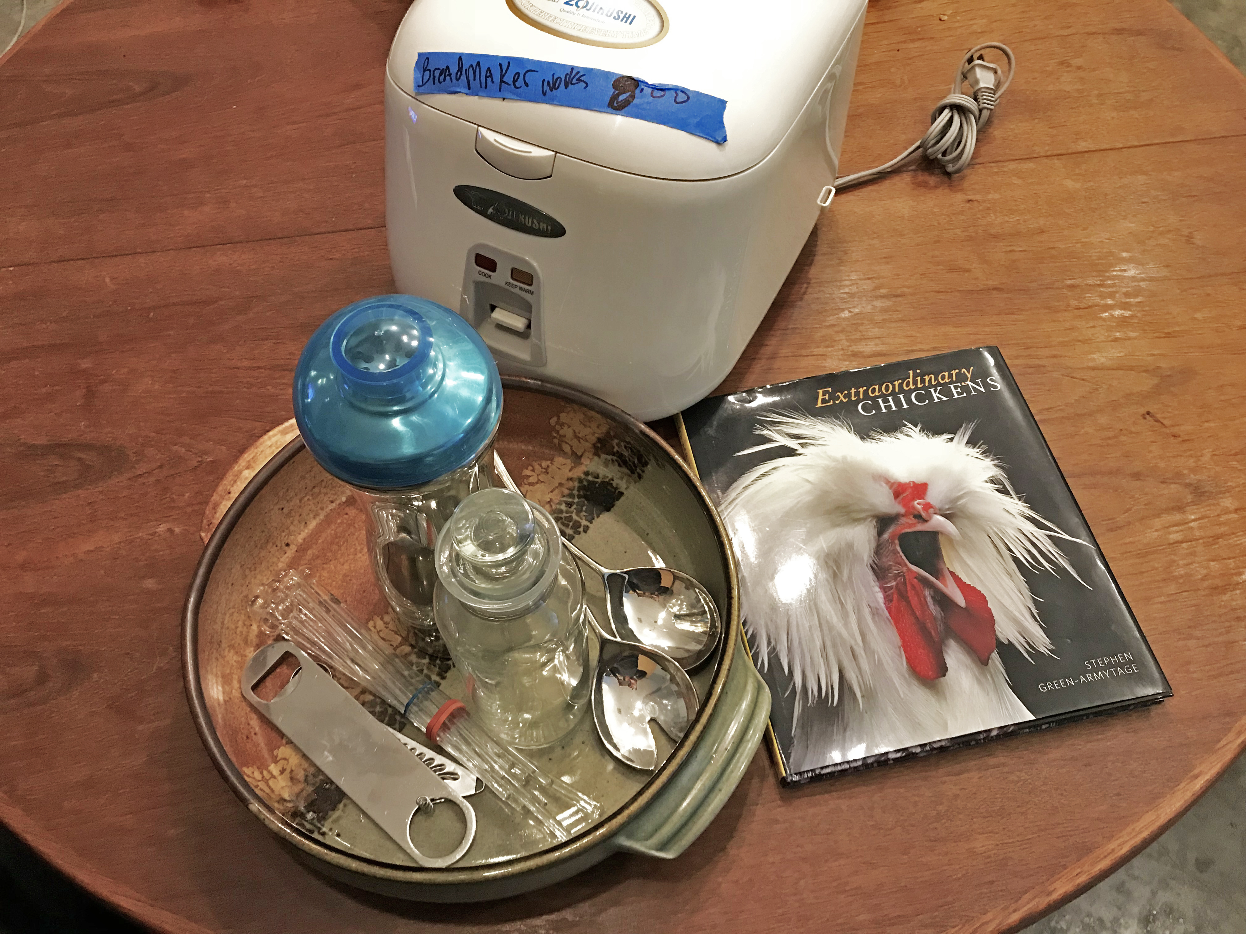 Garage Sale Spoils And The Japanese “Breadmaker”