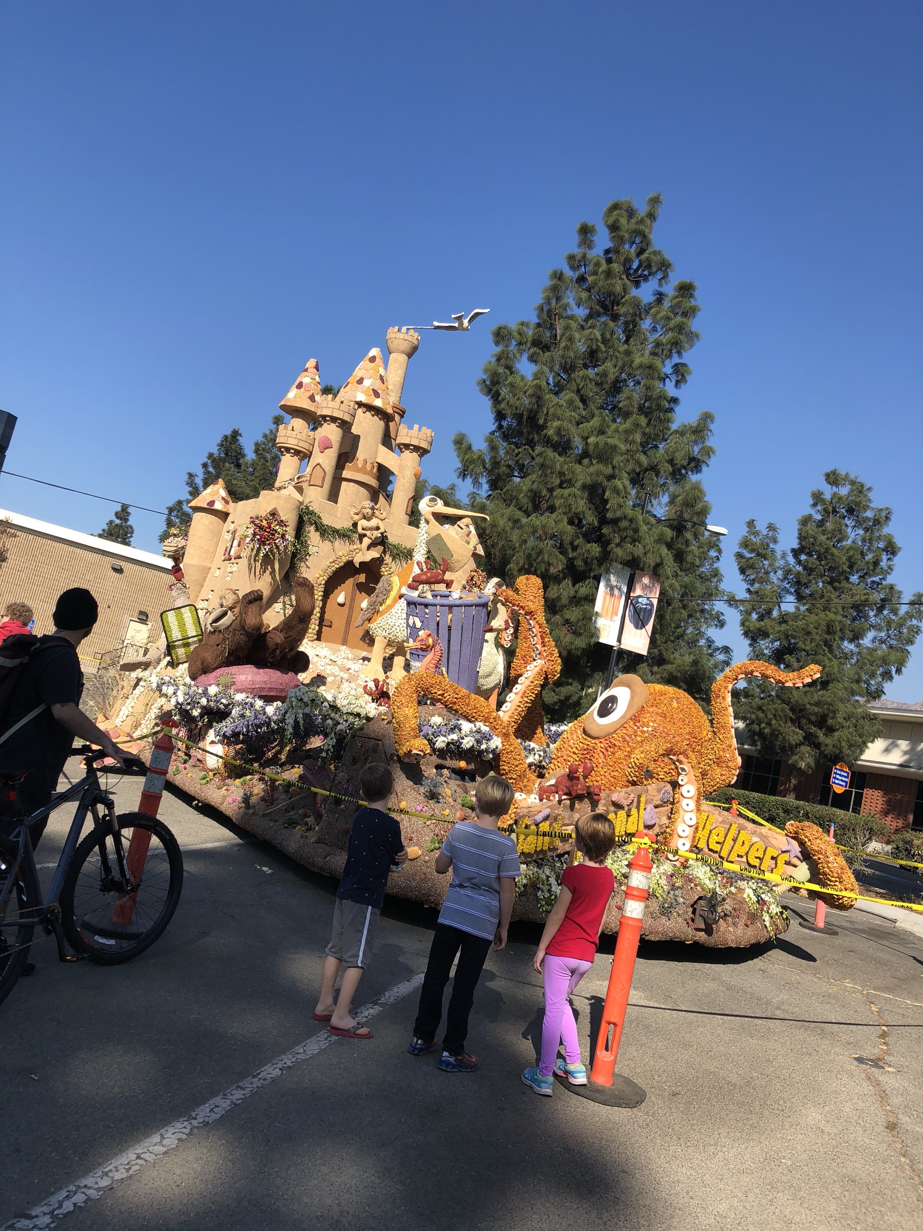 Parade Float Resting Place