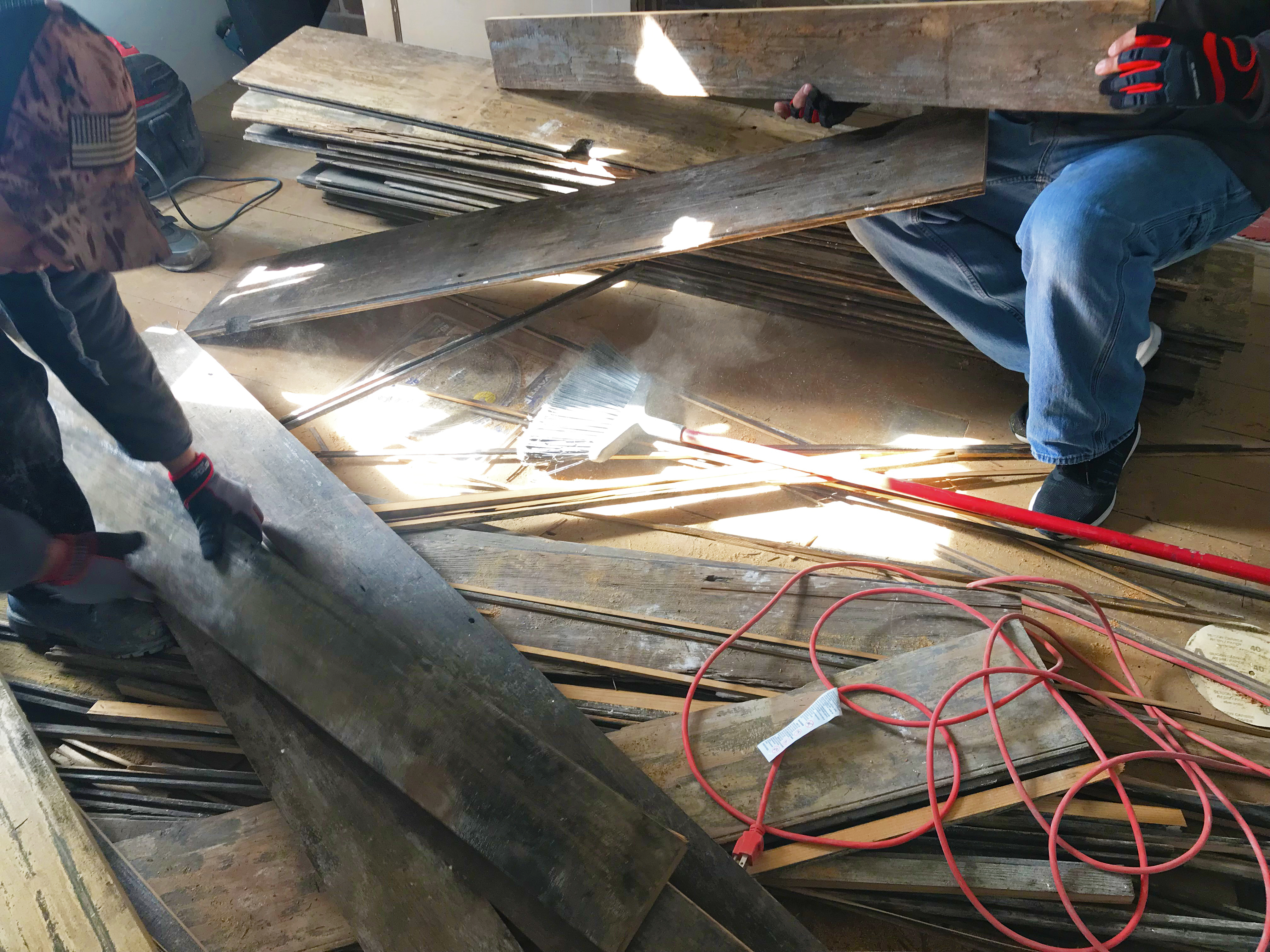 Sorting Floorboards